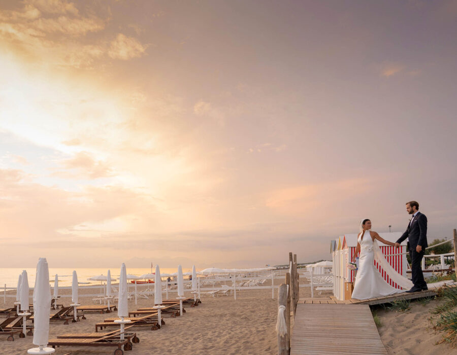 Matrimonio sul mare Beach Club 93 Paestum